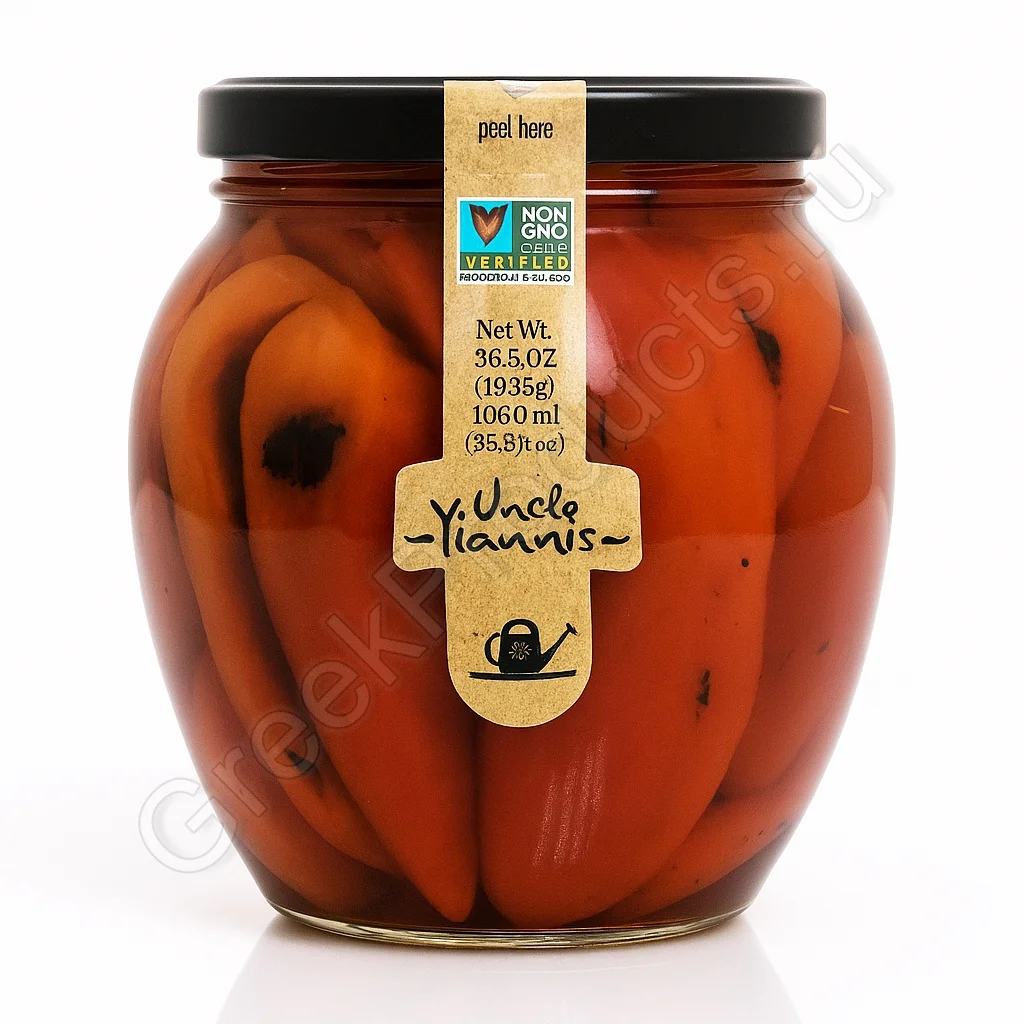 Перец красный печеный NESTOS 1035 г 