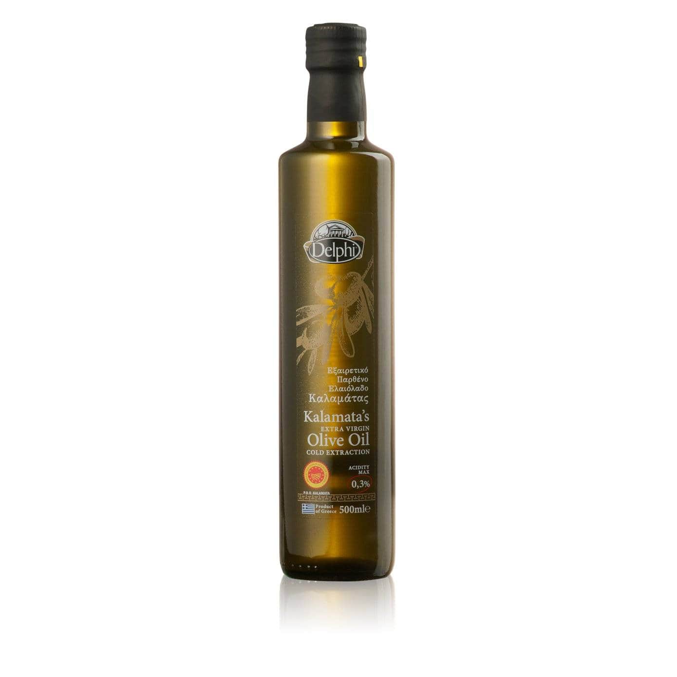 Масло оливковое Extra Virgin Каламата DELPHI P.D.O. 0,5 л